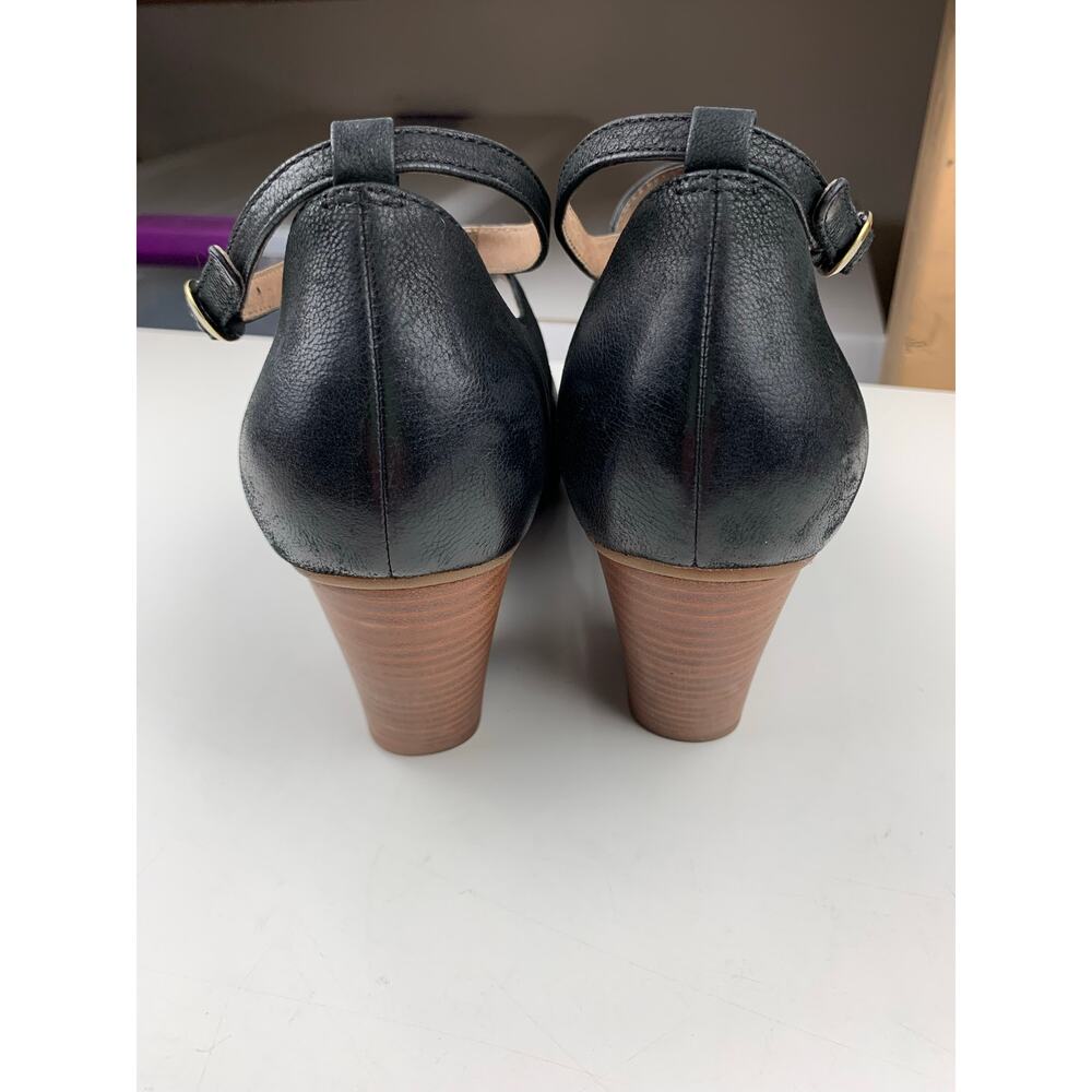 Dansko Minette Pumps Mary Jane Heels Black Leather Shoes Women's 40 US 9.5 10 - Picture 10 of 13